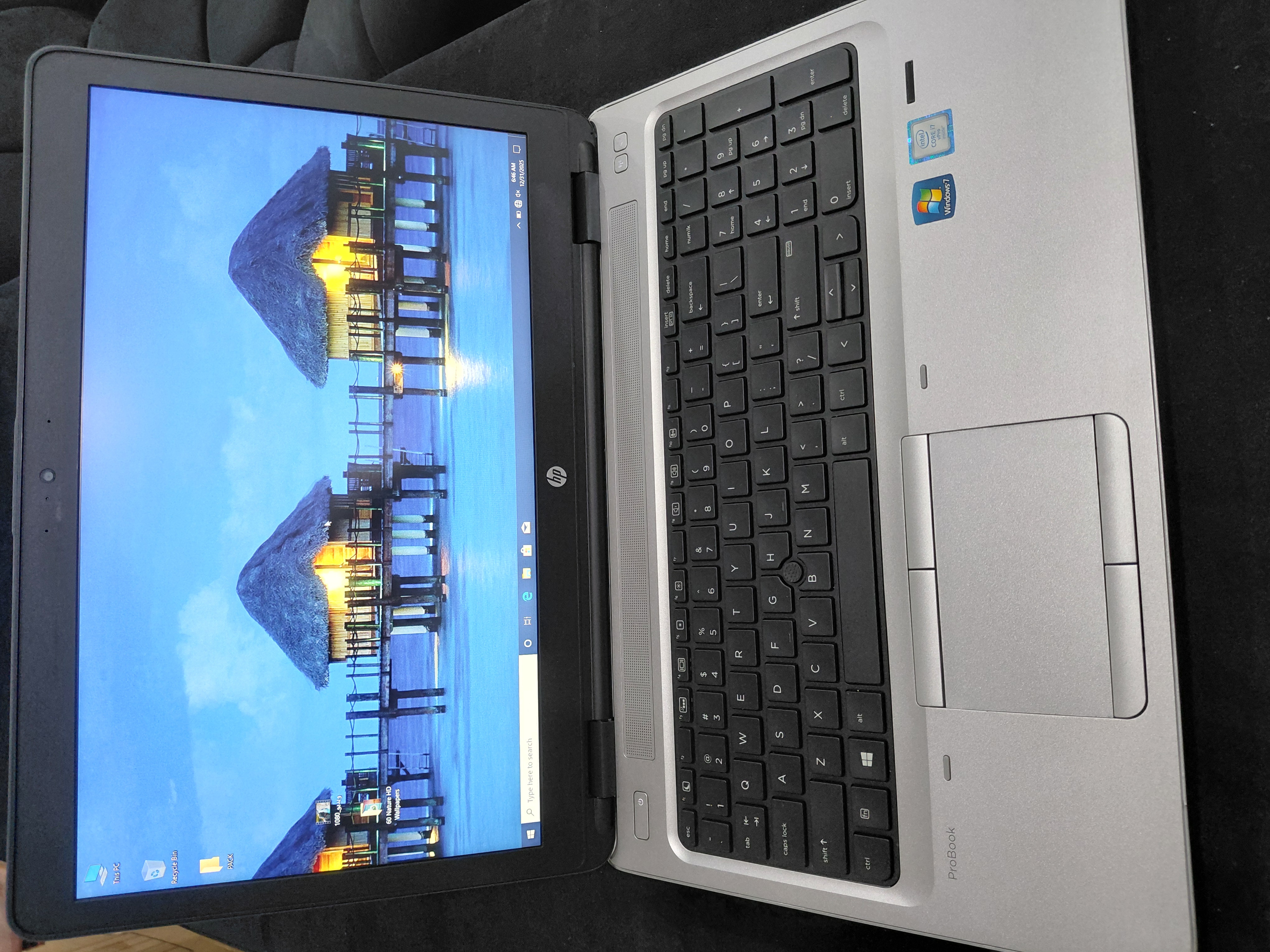لپ تاپ استوک اچ پی HP Probook 650 G3 – i7 8G 256GSSD intel