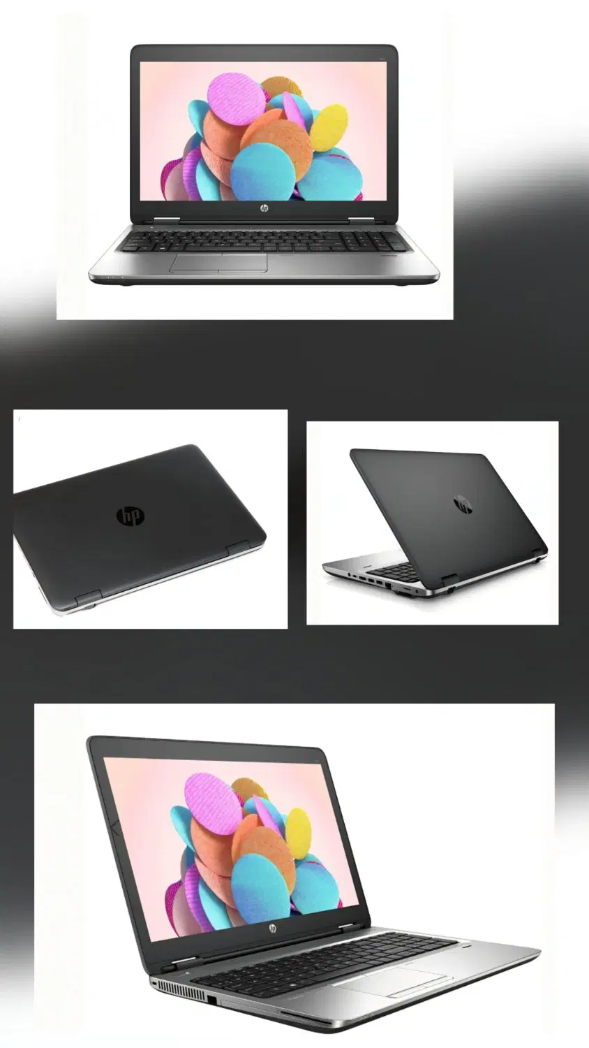 لپ تاپ استوک   Ram8-Hard256ssd-Corei7-8- HP EliteBook 640 G4