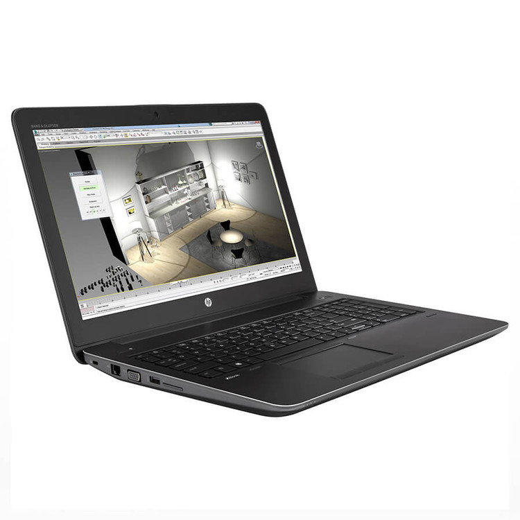 لپ تاپ Corei7 256ssd vga4 HP ZBook 15 G4